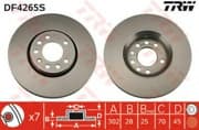 OEM BRAKE ROTOR DF4265S