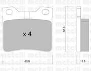 OEM PAD KIT, DISC BRAKE 2201921