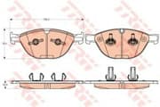 OEM PAD KIT, DISC BRAKE GDB2026