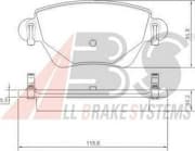 OEM Brake Pads/ABS 37254