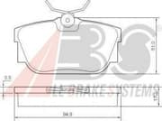 OEM Brake Pads/ABS 37118