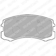 OEM BRAKE PAD AXLE SET LP1901