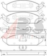 OEM Brake Pads/USA 38650