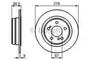 OEM BREMSSCHEIBE 0986478565