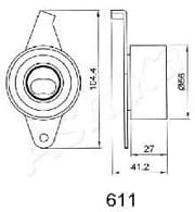 OEM TENSIONER ASSY, PULLEY 4506611