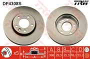 OEM BRAKE ROTOR DF4308S