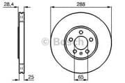 OEM BREMSSCHEIBE 0986478619