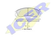 OEM BR.PAD(F)MITS MONTERO-PAJERO(4W)99- 181358