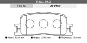 OEM BRAKE PAD AFP452