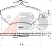 OEM PAD KIT, DISC BRAKE 37011