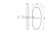 OEM BREMSBELAG 0986424297