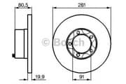 OEM BREMSSCHEIBE 0986478138