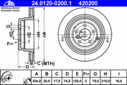 OEM BRAKE ROTOR 24012002001