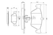 OEM BREMSBELAG 0986461129