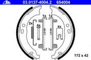 OEM SHOE KIT, DRUM BRAKE 03013740042