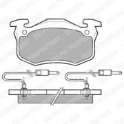 OEM BRAKE PAD AXLE SET LP491