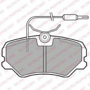 OEM BRAKE PAD AXLE SET LP1606