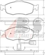 OEM PAD KIT, DISC BRAKE 36808