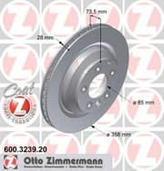 OEM DISC BRAKE ROTOR 600323920