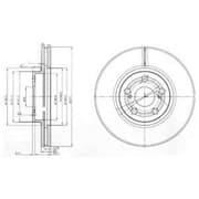 OEM BRAKE DISC (DOUBLE PACK) BG3913