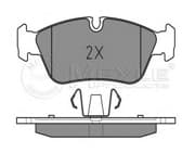 OEM BRAKE PAD SET-FRONT-E90 0252393517