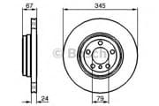 OEM BREMSSCHEIBE 0986479005