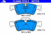 OEM PAD KIT, DISC BRAKE 13046072192