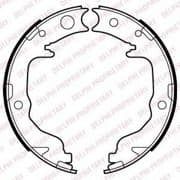 OEM BRAKE SHOE AXLE SET LS2026