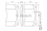 OEM BREMSBELAG 0986494067