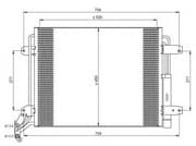 OEM RADIATOR ASSY, A/C 35848