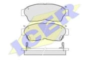 OEM PAD KIT, DISC BRAKE 181005