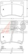 OEM PAD KIT, DISC BRAKE 36726