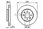 OEM BREMSSCHEIBE 0986479226