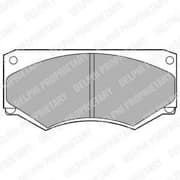 OEM BRAKE PAD AXLE SET LP180