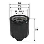 OEM OIL FILTER 586072