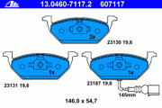 OEM PAD KIT, DISC BRAKE 13046071172