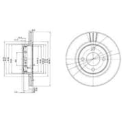 OEM BRAKE DISC (DOUBLE PACK) BG2784