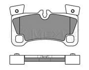 OEM Brake Pad Set, disc brake 0252429616PD