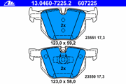 OEM PAD KIT, DISC BRAKE 13046072252