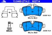 OEM BRAKE PAD SET REAR BMW MINI COOPER /R55,R56 13046027142