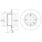 OEM BRAKE DISC (DOUBLE PACK) BG3367