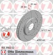 OEM BRAKE ROTOR 155390252