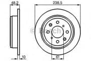 OEM BREMSSCHEIBE 0986478350