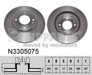 OEM BRAKE ROTOR N3305075