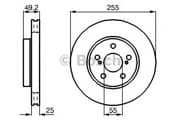 OEM BREMSSCHEIBE 0986478584