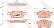 OEM SHOE KIT, DRUM BRAKE GDB1282