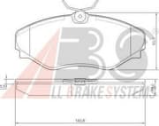 OEM Brake Pads/ABS 37342