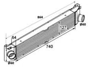 OEM RADIATOR ASSY, A/C 30798