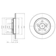 OEM BRAKE DISC (DOUBLE PACK) BG4272