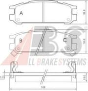 OEM PAD KIT, DISC BRAKE 36721